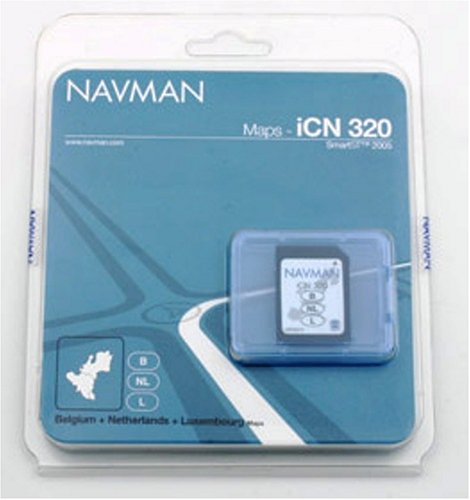 NoteBook: NAVMAN Kartenmaterial Benelux auf SD-Karte f�r ICN 320