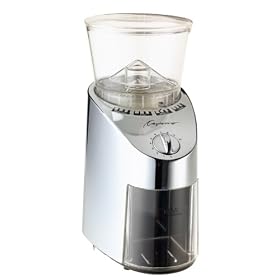 Capresso 565.03 Infinity Burr Grinder, Polished Chrome by Capresso