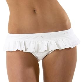 Xhilaration® Eyelet Hipster Bottom - White Xhilaration® Eyelet Hipster Bottom - White