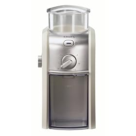Krups GVX2-14 Burr Grinder, Metal and White by Krups
