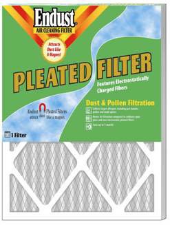 Endust MERV-8 Disposable Furnace Filter - 14" x 25" x 1"