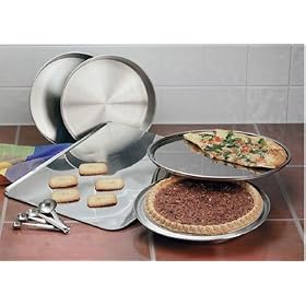Maxam 9pc Stnls Stl Bakeware Set by Bakeware Sets