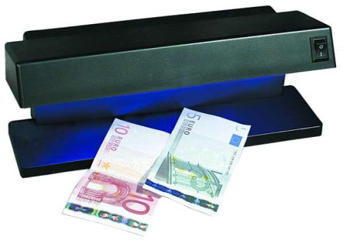 Handys ohne Vertrag: Geldscheinpr�fer "Holmes" 230V-Tischger�t, 2x6Watt UV-R�hre