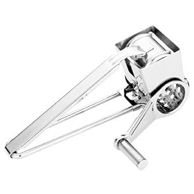 MIU France 3261D Stainless Steel Rotary Cheese Grater with 3 Drums by Cheese Graters