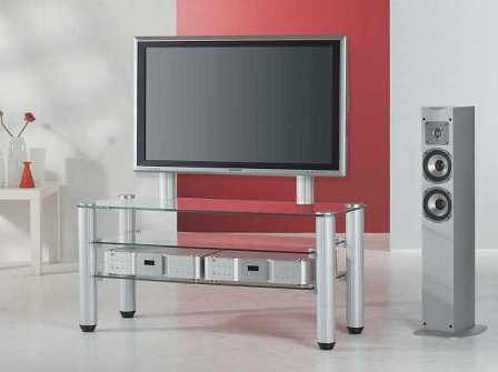 Verst&auml;rker und Receiver: VCM TV-M�bel "Toledo" mit Flatscreen-Halterung