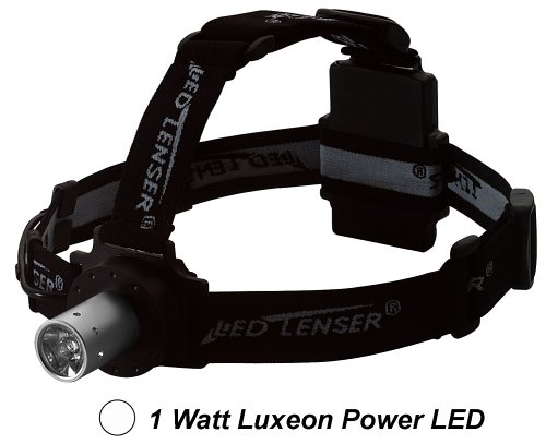 Lautsprecher: LED Kopflampe LED-LENSER Head Fire Powerchip 1 Watt