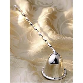 Sterling Silver Twist Arm Candle Snuffer 408E by Candle Snuffers