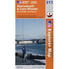 Aberystwyth and Cwm Rheidol (Explorer Maps)