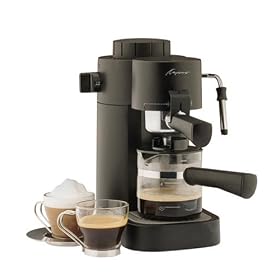 Capresso 302.01 Mini-S 4-Cup Safety Espresso Cappuccino Machine by Espresso Machines