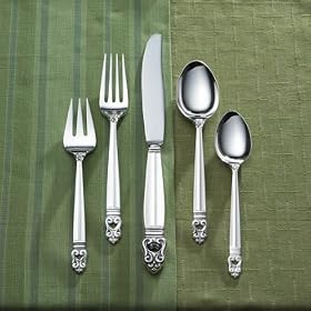 International Silver Royal Danish 4-Piece Flatware Place Setting, Dinner Size by International Silver