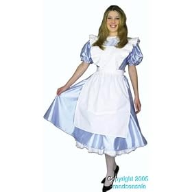 Adult Women's Alice Costume (Size:Small 5-7)