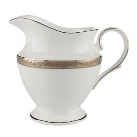 Lenox Landmark Platinum Bone China Creamer by Lenox