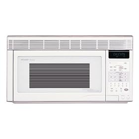 Sharp R-1871 1.1-Cubic-Foot 850-Watt Over-the-Range Convection Microwave, White by Sharp