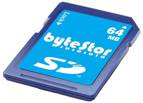 Kamerazubeh&ouml;r: ByteStor 64MB SD (Secure Digital) Card Speicherkarte (Retailverpackung)