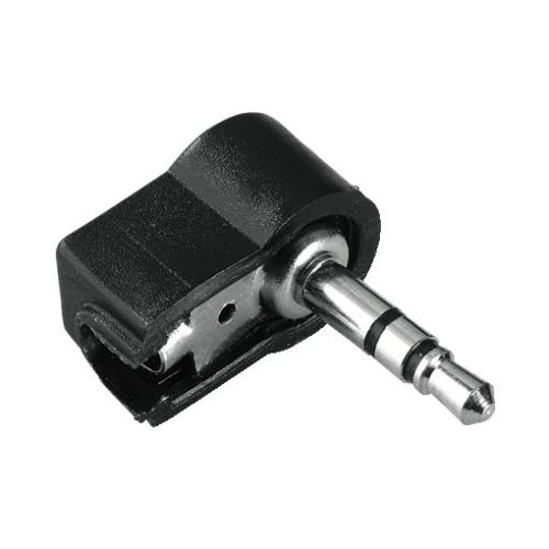 Heimkinosysteme: Hama 3,5-mm-Klinken-Stecker, 3-pol. Stereo, 90� abgewinkelt