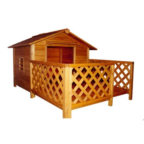 Mansion Wood Pet House by Merry Pet
