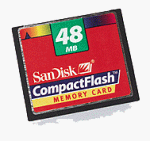 SanDisk 48 MB CompactFlash Card (SDCFB-48-144)