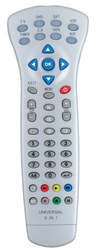 Festplatten: Support Plus Universal-Fernbedienung 8-in-1