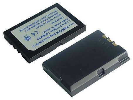 Camcorder: Carat Li-402 Li-Ion Akku CE gepr�ft und voll kompatibel zu Nikon ENEL2 / 3,6V 1000mAh f�r: Coolpix 2500 / 3500 / SQ