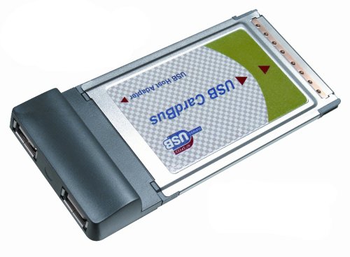 Digitalkameras: Digitus USB 2.0 Highspeed-Controller f�r Notebook, 32 bit PCMCIA Card, 2 Ports