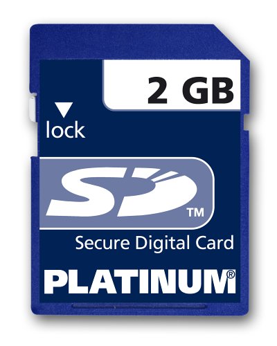 Projektoren: Platinum Secure Digital (SD) 2GB Speicherkarte (Retailverpackung)
