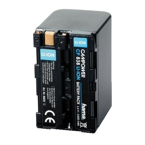 Heimkinosysteme: Hama Info-Chip Li-Ion Akku CP-838 f�r Sony