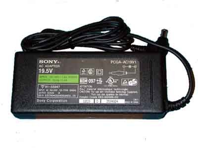 Festplatten: Sony VAIO Netzteil PCGA-AC19V1 (PCGA-AC19V2 PCGA-AC71