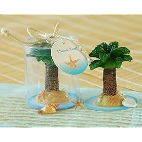 Candle Palm Tree (24 per order) Wedding Favors