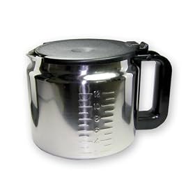 Unversal 12 cup stainless steel carafe. by Braun