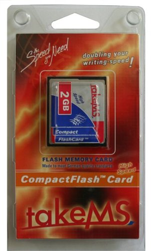 Heimkinosysteme: HighSpeed-CompactFlash-Card 2GB (Typ1) (40x) takeMS Retail