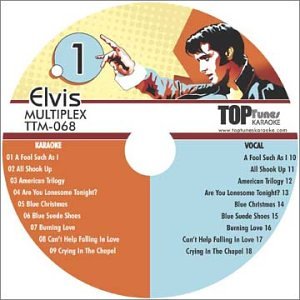 Top Tunes M Series Karaoke Multiplex CDG Elvis Presley Volume 1 TTM-068