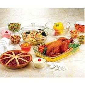 Pyrex 33 Piece Ovenware Set by Bake Sets