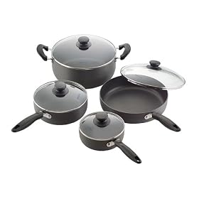 WearEver Platinum Hard-Anodized 8-pc. Cookset by Arrow Plastic Mfg. Co.