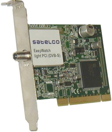 Festplatten: SATELCO EasyWatch PCI DVB-S Light