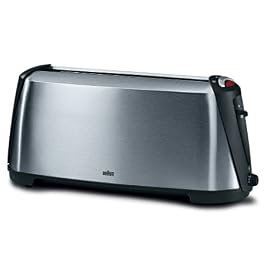 Braun HT600 Impressions Toaster, Brushed Stainless Steel by Braun