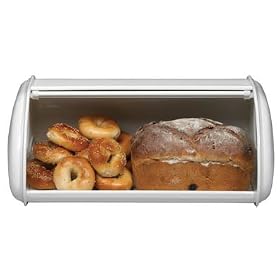 Deluxe Bread Box - (White) by Breadboxes