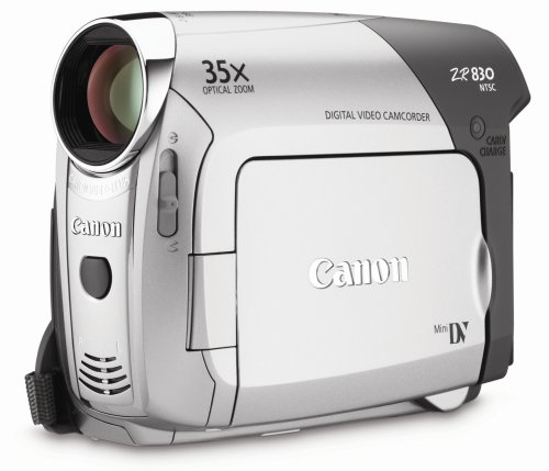 Canon ZR830 MiniDV Camcorder with 35x Optical Zoom Canon ZR830 MiniDV Camcorder with 35x Optical Zoom