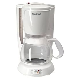 Factory-Reconditioned Cuisinart DCC-100FR Coffee Bar 10-Cup Classic Coffeemaker, White by Coffee Makers