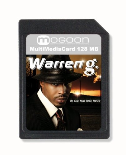 MP3 Player: Mogoon Warren G "In the Mid-Night Hour" MultiMediaCard 128 MB