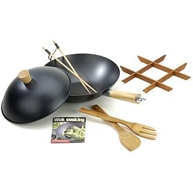 Typhoon 12-Inch Nonstick Wok Set by Typhoon