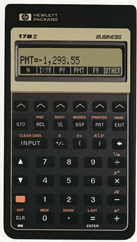 HP 17BII Financial Calculator
