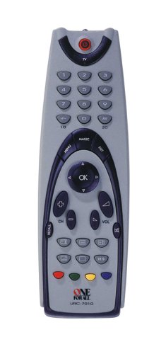 DVD Player: One For All URC 7010 Signaturl. Autosuche und digitale Eingabe Universal-Fernbedienung