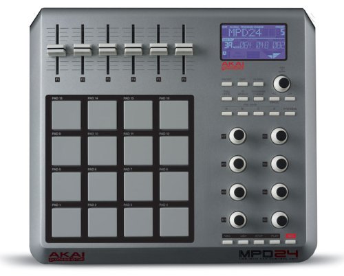 MP3 Player: MPD-24 USB/MIDI-Pad-Controller