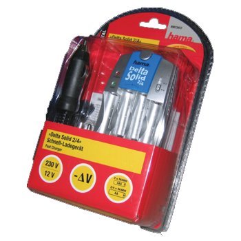 Heimkinosysteme: Hama Schnell-Ladeger�te "Delta Solid 2/4" Set 2600
