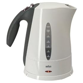 Braun WK-200-WH electric water kettle, white. by Braun