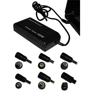 Navigationssysteme: Intelligentes 120 Watt Universal-Schaltnetzteil f�r Notebooks
