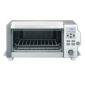 Krups FBC512 6-Slice Convection Digital Toaster Oven, White by Krups