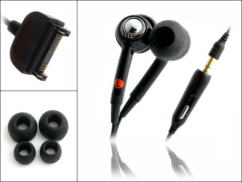 Festplatten: Stereo Headset -Black Edition f. Nokia 6134 6136 inkl.3,5 mm Klinkenstecker-Adapter