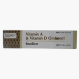 Vitamin A & vitamin D Ointment Tube, Diaper Rash and All-Purpose Skincare Formula, By Fougera - 4 Oz