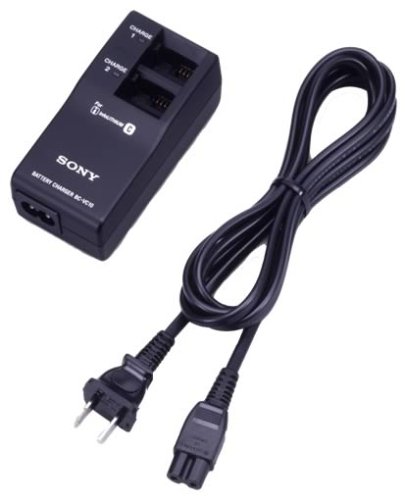 Festplatten: Sony BC VC 10 Doppel-Ladeadapter f�r zwei Lithium-Ionen Akkus der C-Serie